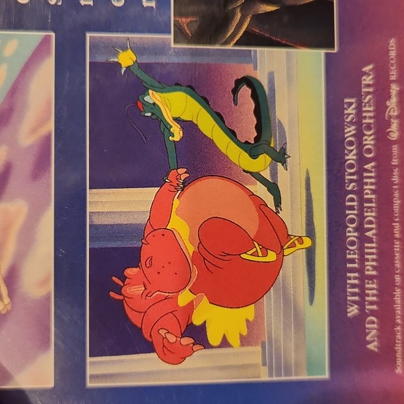 WALT DISNEY'S FANTASIA VHS Black Diamond Edition - The Classics - Picture 16 of 17